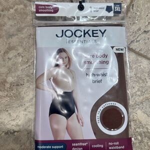 NWT Size 3XL Jockey Essentials High-Waist Brief - Brown